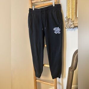 TRUE RELIGION Vintage RARE Men’s Black Jogger Lounge Pants Medium
